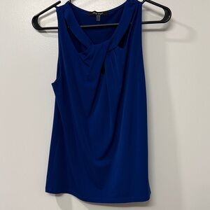 White House Black Market Royal Blue Tank Top